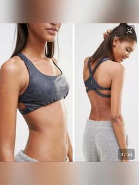 Blue life fit bra.